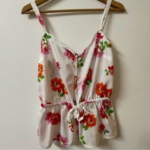 Floral Babydoll Tank